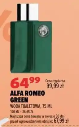 Drogerie Natura Alfa Romeo Green oferta