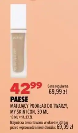 Drogerie Natura PAESE MATUJĄCY PODKLAD DO TWARZY, MY SKIN ICON oferta