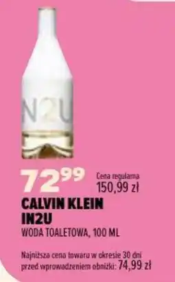 Drogerie Natura Calvin Klein In2U Woda Toaletowa oferta