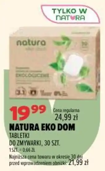 Natura Eko Dom Tabletki do zmywarki