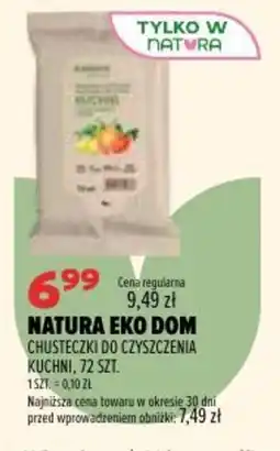 Drogerie Natura Natura Eko Dom Chusteczki do czyszczenia kuchni oferta