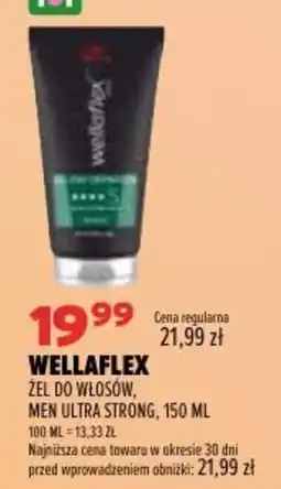 Drogerie Natura WellaFlex Żel do włosów, Men Ultra Strong oferta