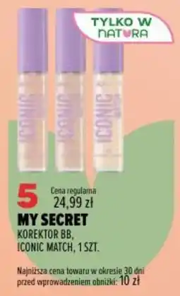 Drogerie Natura My Secret Korektor Bb Iconic Match oferta