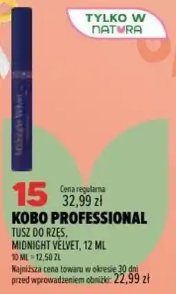 Drogerie Natura Kobo Professional Tusz do rzęs, Midnight Velvet oferta
