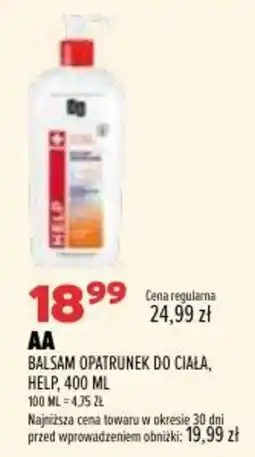 Drogerie Natura Balsam Opatrunek do ciała, Help oferta