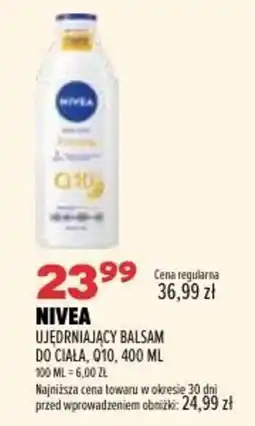 Drogerie Natura NIVEA UJEDNIAJĄCY BALSAM DO CIAŁA Q10 oferta