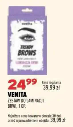 Drogerie Natura Venita Zestaw do laminacji brwi oferta