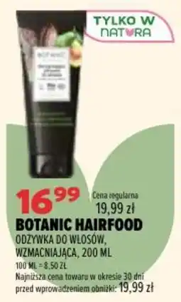 Drogerie Natura Botanic Hairfood Odżywka do Włosów, Wzmocniająca oferta