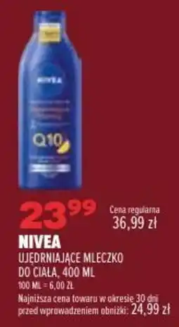 Drogerie Natura NIVEA UJEDNIAJĄCE MLECZKO DO CIAŁA oferta