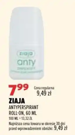 Drogerie Natura Ziaja Antyperspirant Roll-On oferta