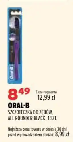 Drogerie Natura Oral-B Szczoteczka do zębów, All Rounder Black oferta