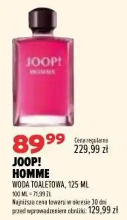 Drogerie Natura Joop! homme woda toaletowa oferta