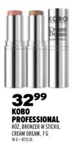 Drogerie Natura Kobo Professional Róż, Bronzer w sticku, Cream Dream oferta