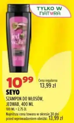 Drogerie Natura SEYO SZAMPON DO WŁOSÓW, JEDWAB oferta