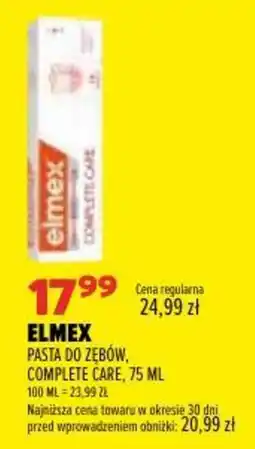 Drogerie Natura Elmex Pasta do zębów, Complete Care oferta