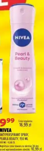 Drogerie Natura NIVEA ANTYPERSPIRANT SPRAY PEARL & BEAUTY oferta