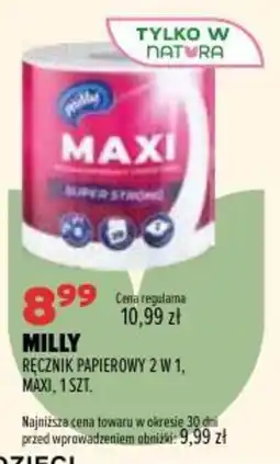 Drogerie Natura MILLY RĘCZNIK PAPIEROWY MAXI oferta