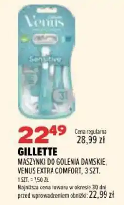 Drogerie Natura Gillette Maszynki do golenia damskie, Venus Extra Comfort oferta