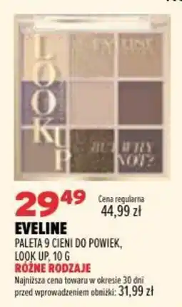 Drogerie Natura Eveline Paleta 9 Cieni do Powiek, Look Up oferta
