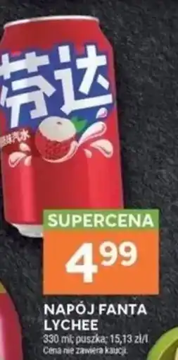 Stokrotka Napój Fanta Lychee oferta