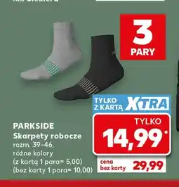 Kaufland Skarpety robocze 3-pak Parkside oferta