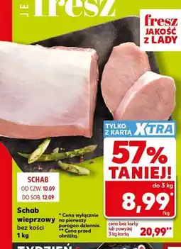 Kaufland Schab wieprzowy bez kości oferta