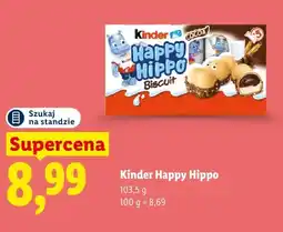 Lidl Wafle Kinder Happy Hippo Cocoa oferta