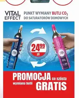 Sedal Punkt wymiany butli CO2 do saturatorów domowych Vital Effect oferta