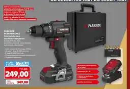 Kaufland Akumulatorowa wiertarko-wkrętarka Parkside Performance oferta