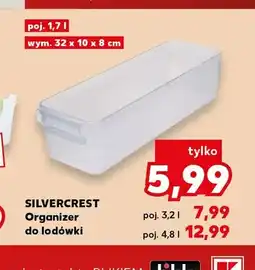 Kaufland Organizer do lodówki 1,7 l Silvercrest oferta