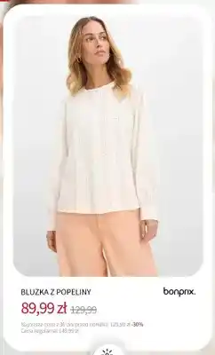 BonPrix Bluzka z popeliny Bonprix oferta