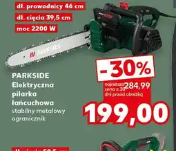 Kaufland Elektryczna pilarka łańcuchowa Parkside oferta
