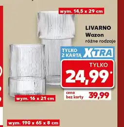 Kaufland Wazon Livarno 14,5x29 cm oferta
