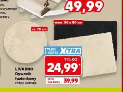 Kaufland Dywanik łazienkowy Livarno śr. 70 cm oferta
