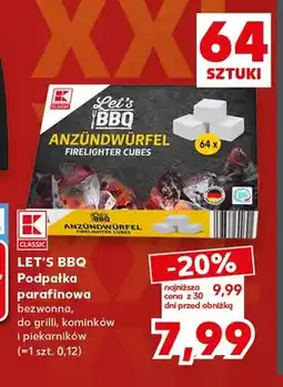 Kaufland Podpałka parafinowa bezwonna Let's Bbq oferta
