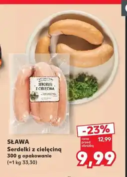 Kaufland Serdelki z cielęciną Sława oferta