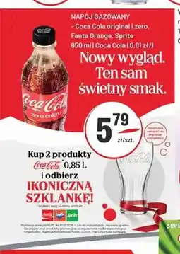 Sedal Napój gazowany Coca-Cola zero oferta