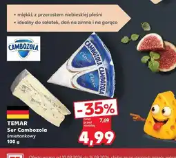 Kaufland Ser Cambozola śmietankowy Temar oferta