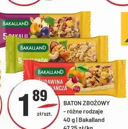 Sedal Baton zbożowy Bakalland oferta