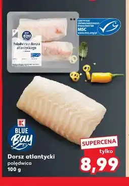 Kaufland Dorsz atlantycki polędwica Blue Bay oferta
