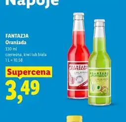Lidl Oranżada czerwona Fantazja oferta
