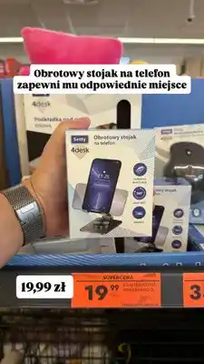 Biedronka Obrotowy stojak na telefon Setty 4desk oferta