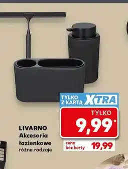 Kaufland Akcesoria łazienkowe Livarno oferta