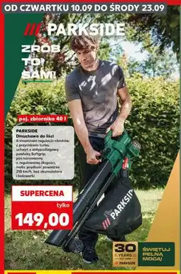 Kaufland Dmuchawa do liści Parkside oferta