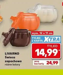 Kaufland Świeca zapachowa Livarno oferta