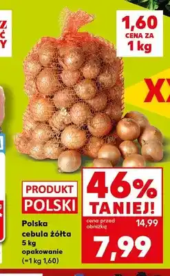 Kaufland Cebula żółta polska oferta