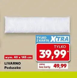 Kaufland Poduszka 40x145 cm Livarno oferta