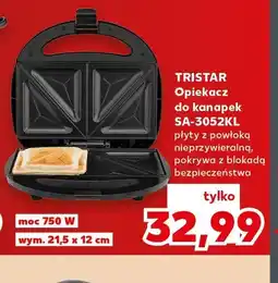 Kaufland Opiekacz do kanapek SA-3052KL Tristar oferta