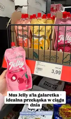 ALDI Mus Owolovo Jelly a'la galaretka o smaku wiśniowym oferta