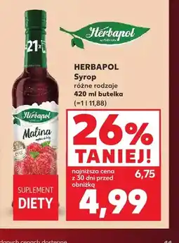 Kaufland Syrop Herbapol oferta